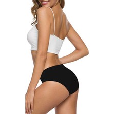 8 Adet Kadın Dikişsiz Lazer Kesim Esnek Iz Yapmayan Külot S4