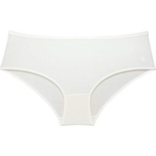 3 Adet Kadın Yüksek Bel Bato Külot Siyah Krem Pudra