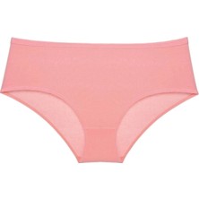 3 Adet Kadın Yüksek Bel Bato Külot Pudra