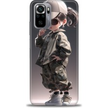 Kılıf Evreni Xiaomi Redmi Note 11 Se Hd Baskılı Kılıf + Seramik Tam Kaplayan Ekran Koruyucu 254