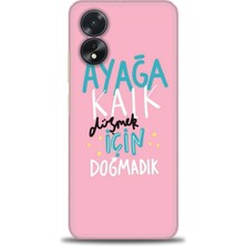 Oppo A38 Kılıf Hd Baskılı Kılıf + Seramik Tam Kaplayan Ekran Koruyucu 161