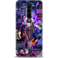 Kılıf Evreni Xiaomi Redmi Note 8 Pro Uyumlu A+ Plus Kılıf + SERAMİK KIRILMAZ EKRAN KORUYUCU 277