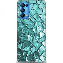 Kılıf Evreni Oppo Reno 5 Pro Kılıf Hd Baskılı Kılıf + Seramik Tam Kaplayan Ekran Koruyucu 335