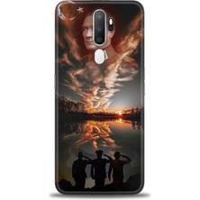 Kılıf Evreni Oppo A5 2020 Kılıf Hd Baskılı Kılıf + Seramik Tam Kaplayan Ekran Koruyucu 26