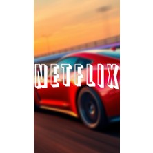 Netflix 20X6 Jdm Yazı Araba-Motosiklet Cam Etiket Sticker Beyaz Renk