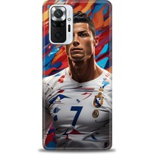 Kılıf Evreni Xiaomi Redmi Note 10 Pro Hd Baskılı Kılıf + Seramik Tam Kaplayan Ekran Koruyucu 6