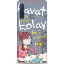 Kılıf Evreni Samsung Galaxy A9 2018 Uyumlu A+ Plus Kılıf + SERAMİK KIRILMAZ EKRAN KORUYUCU 163