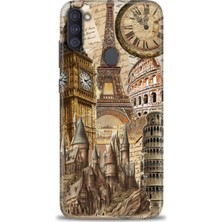 Kılıf Evreni Samsung Galaxy A11 Hd Baskılı Kılıf + Seramik Tam Kaplayan Ekran Koruyucu 263