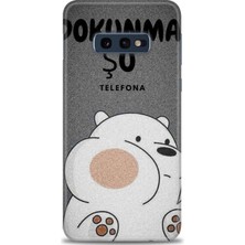 Kılıf Evreni Samsung Galaxy S10E Uyumlu A+ Plus Kılıf + SERAMİK KIRILMAZ EKRAN KORUYUCU 157