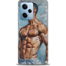 Kılıf Evreni Xiaomi Redmi Note 12 Pro 5g Hd Baskılı Kılıf + Seramik Tam Kaplayan Ekran Koruyucu 4