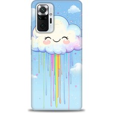 Kılıf Evreni Xiaomi Redmi Note 10 Pro Hd Baskılı Kılıf + Seramik Tam Kaplayan Ekran Koruyucu 307