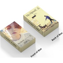 Bts Suga '' Me, Myself, & '' Çift Yön Baskılı Lomo Card Seti