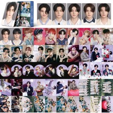 Enhypen '' 4th Debut Anniversary '' Çift Yön Baskılı Lomo Card Seti