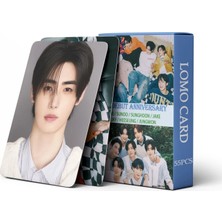 Enhypen '' 4th Debut Anniversary '' Çift Yön Baskılı Lomo Card Seti