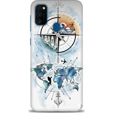 Kılıf Evreni Samsung Galaxy M30S Uyumlu A+ Plus Kılıf + SERAMİK KIRILMAZ EKRAN KORUYUCU 82