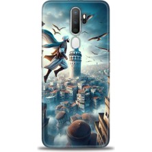 Kılıf Evreni Oppo A5 2020 Uyumlu A+ Plus Kılıf + SERAMİK KIRILMAZ EKRAN KORUYUCU 224