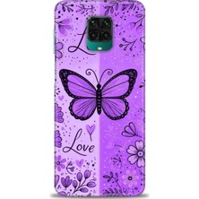 Kılıf Evreni Xiaomi Redmi Note 9 Pro Hd Baskılı Kılıf + Seramik Tam Kaplayan Ekran Koruyucu 298