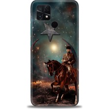 Xiaomi Poco C40 Kılıf Hd Baskılı Kılıf + Seramik Tam Kaplayan Ekran Koruyucu 25