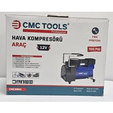 Remont Cmc Araç Hava Kompresörü 12V Çakmaklık Girişli Tek Piston - Araç Lastik Pompası