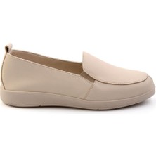 Bej Leather Kadın Casual Ayakkabı K01087236103