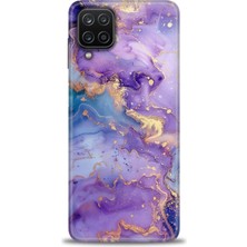 Kılıf Evreni Samsung Galaxy A12 Uyumlu A+ Plus Kılıf + SERAMİK KIRILMAZ EKRAN KORUYUCU 311
