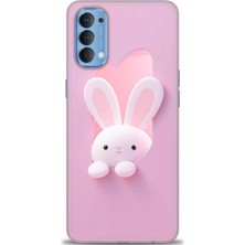 Kılıf Evreni Oppo Reno 4 Uyumlu A+ Plus Kılıf + SERAMİK KIRILMAZ EKRAN KORUYUCU 74