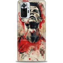 Xiaomi Redmi Note 10 Pro Hd Baskılı Kılıf + Seramik Tam Kaplayan Ekran Koruyucu 5