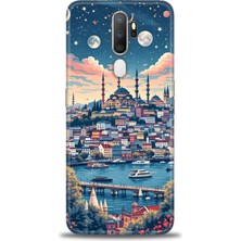 Kılıf Evreni Oppo A5 2020 Kılıf Hd Baskılı Kılıf + Seramik Tam Kaplayan Ekran Koruyucu 223