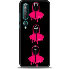 Kılıf Evreni Xiaomi Mi 10 Kılıf Hd Baskılı Kılıf + Seramik Tam Kaplayan Ekran Koruyucu 284