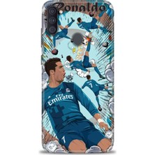 Kılıf Evreni Samsung Galaxy A11 Hd Baskılı Kılıf + Seramik Tam Kaplayan Ekran Koruyucu 1