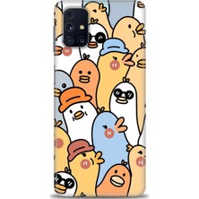 Kılıf Evreni Samsung Galaxy M31S Hd Baskılı Kılıf + Seramik Tam Kaplayan Ekran Koruyucu 497