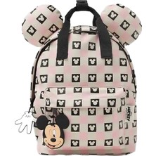 "disney Mickey Mouse Çizgi Film Moda Sırt Çantası Kadın Minnie Tuval Okul Çantası Moda Büyük Kapasiteli Sırt Çantası Kızlar Mochila " (Yurt Dışından)