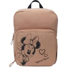 "disney Mickey Mouse Çizgi Film Moda Sırt Çantası Kadın Minnie Tuval Okul Çantası Moda Büyük Kapasiteli Sırt Çantası Kızlar Mochila " (Yurt Dışından)