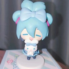 Anime Hatsune Miku Bebek Cinnamoroll Bebek Miku Sevimli Aksiyon Figürü Q Versiyonu Bebek Modeli Pvc Masaüstü Süsleri Oyuncak (Yurt Dışından)