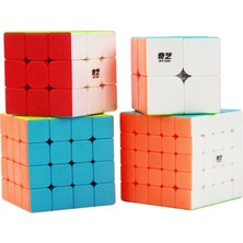 Qiyi Serisi Sihirli Küp Qy Özel Şekilli Qıyı 2x2 3x3 4x4 5x5 Puzzle Çocuk Oyuncakları Hediye Pyraminx Skewb Cubo Magico (Yurt Dışından)
