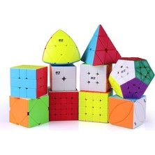 Qiyi Serisi Sihirli Küp Qy Özel Şekilli Qıyı 2x2 3x3 4x4 5x5 Puzzle Çocuk Oyuncakları Hediye Pyraminx Skewb Cubo Magico (Yurt Dışından)