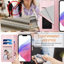 Infınıx Zero 40 Flip Book Deri Cüzdan Çapraz Askılı Bileklik Bileklik Rfıd Engelleme Kılıfı (Yurt Dışından)