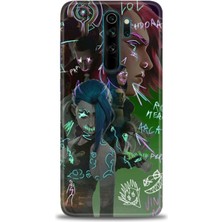 Xiaomi Redmi Note 8 Pro Hd Baskılı Kılıf + Seramik Tam Kaplayan Ekran Koruyucu 272