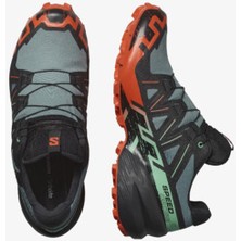 Salomon Speedcross 6 Gtx L4770130028 Erkek Outdoor Ayakkabı - Haki-Turuncu