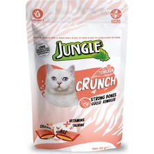 Jungle Crunch Kedi Ödül  Maması Güçlü Kemikler 60 gr