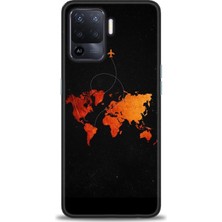 Oppo Reno 5 Lite Kılıf Hd Baskılı Kılıf + Seramik Tam Kaplayan Ekran Koruyucu 384