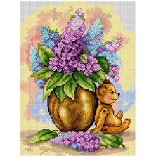 Orchidea Baskılı Goblen Leylak 2508 30*40 cm