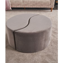 Favora Alis Puf - Vizon