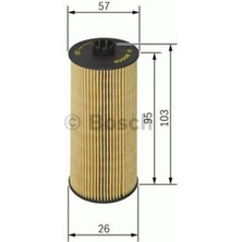 F026407006 Yağ Filtresi Astra G H J 1.2 1.4 16V 1.8 Corsa C D Za