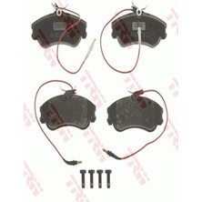 GDB1260 Fren Balatasi On Wva 23124 Fisli ( Peugeot : Partner 1611335080 425154 (WA321271)