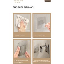 Banyoda Delinmeyen Duvara Asılı Trek Ayakkabı Rafı (Yurt Dışından)