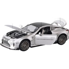 Fsfyb 1/32LC500 Alaşımlı Model Geri Çekmeli Sesli ve Hafif Araba Modeli (Yurt Dışından)