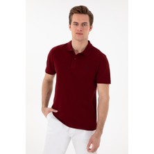 U.s. Polo Assn. GTP04IY025 Vişne Erkek Polo Yaka T-Shirt 2084151