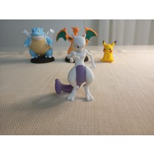 STARLAB3DSTUDIOS Pokemon Mewtwo Karakter Figür Oyuncak(8 Cm)