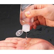 Kayapet Şişe 100 Adet Fliptop Kapaklı Cam Pet Şişe 50 ml